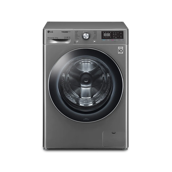 [LG] TROMM ThinQ 드럼세탁기 12kg 모던 스테인리스